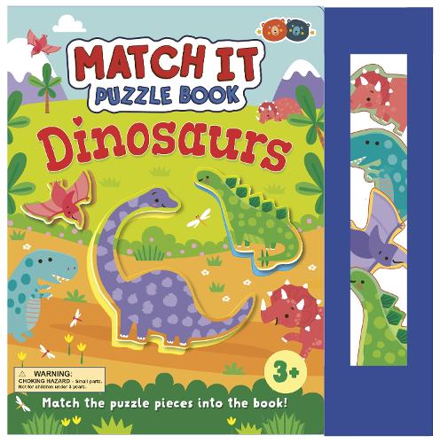 Паперова книга «Match it Puzzle Book - Dinosaur» - фото №1