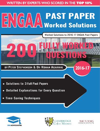 Бумажная книга «ENGAA Past Paper Worked Solutions: Detailed Step-By-Step Explanations for over 200 Questions, Includes all Past Papers,Engineering Admissions Assessment, UniAdmissions», авторов Питер Стивенсон, Рохан Агарвал - фото №1