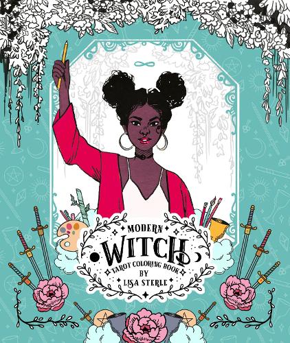 Бумажная книга «Modern Witch Tarot Coloring Book», автор Лиза Стерл - фото №1