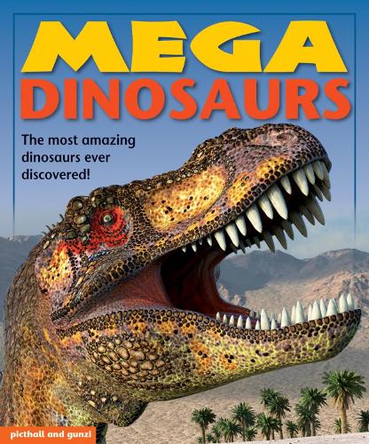 Бумажная книга «Mega Dinosaurs», автор Анджела Джайлс - фото №1