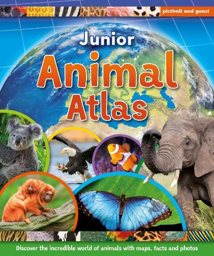 Бумажная книга «Junior Animal Atlas» - фото №1