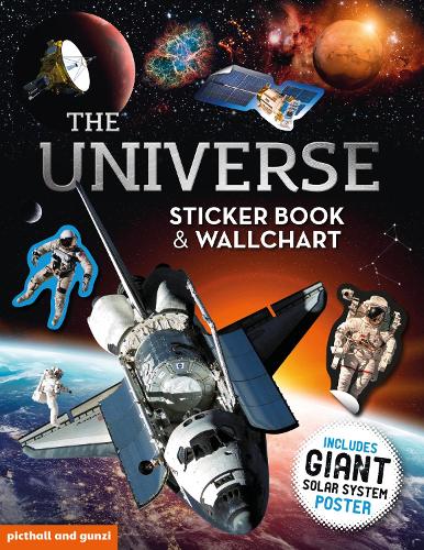 Бумажная книга «The Universe: Solar System Wallchart Poster and Sticker Book», авторов Дэвид Мюррей, Нина Филипек - фото №1