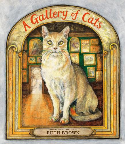 Бумажная книга «A Gallery of Cats», автор Рут Браун - фото №1
