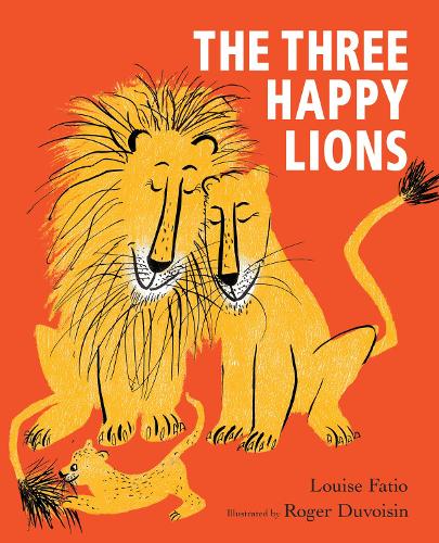 Бумажная книга «The Three Happy Lions», автор Луиза Фатио - фото №1
