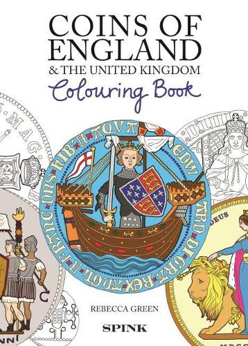 Бумажная книга «Coins of England Colouring Book», автор Ребекка Грин - фото №1