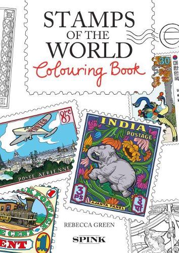 Паперова книга «The Stamps of the World Colouring Book», автор Ребекка Грін - фото №1