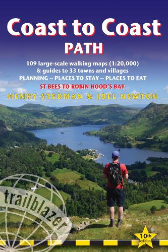 Бумажная книга «Coast to Coast Path Trailblazer Walking Guide 10e: St Bees to Robin Hoods Bay», автор Генри Стедман - фото №1