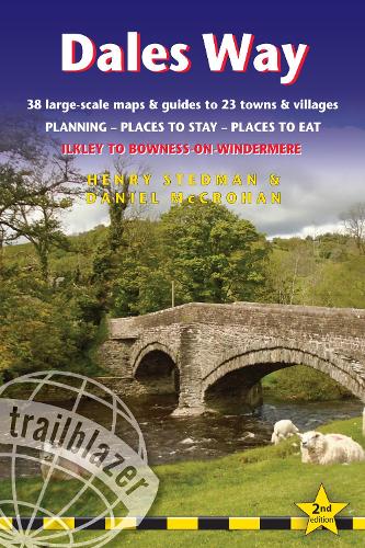 Бумажная книга «Dales Way Trailblazer Walking Guide: Ilkley to Bowness-on-Windermere: Planning, Places to Stay, Places to Eat», автор Генри Стедман - фото №1