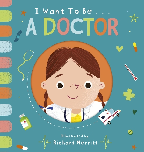 Паперова книга «I Want to be a Doctor», автор Беккі Девіс - фото №1