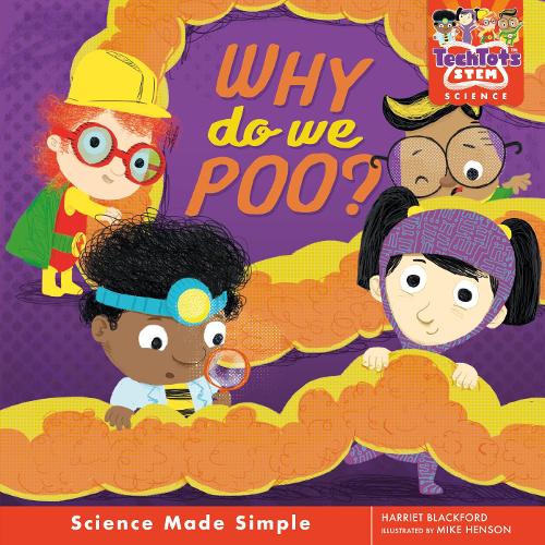 Паперова книга «Why do we poo?», автор Гаррієт Блекфорд - фото №1
