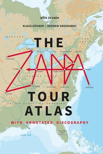 Бумажная книга «The Zappa Tour Atlas», автор Мик Цоунер - фото №1