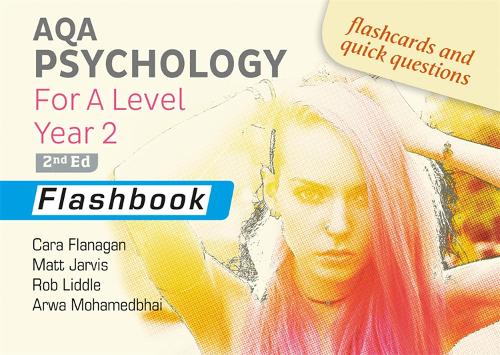 Бумажная книга «AQA Psychology for A Level Year 2 Flashbook: 2nd Edition», авторов Арва Мохамедбхаи, Роб Лиддл - фото №1