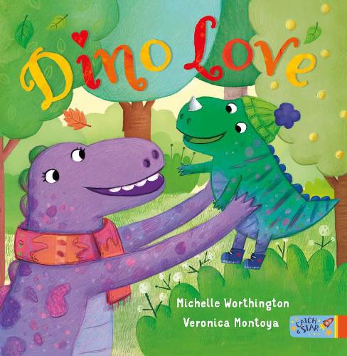 Паперова книга «Dino Love», автор Мішель Вортінгтон - фото №1