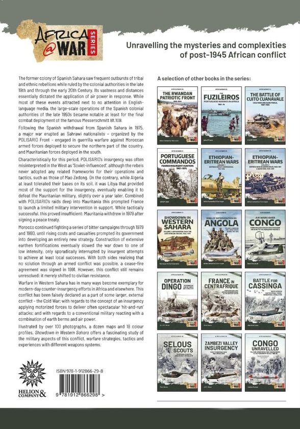 Бумажная книга «Showdown in Western Sahara. Volume 2. Air Warfare over the Last African Colony, 1975-1991», авторов Том Купер, Адриан Фонтанеллаз, Альберт Грандолини - фото №1
