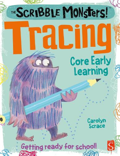 Бумажная книга «The Scribble Monsters!: Tracing», автор Каролин Скрейс - фото №1