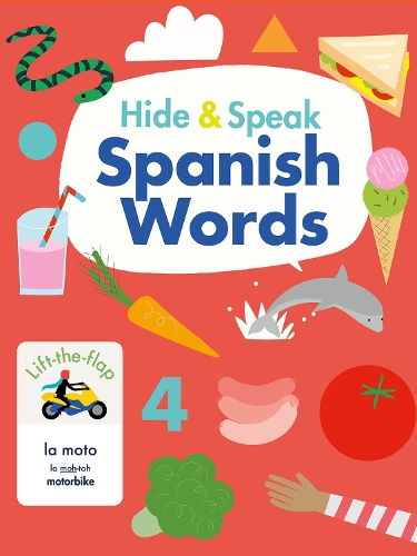 Бумажная книга «Hide & Speak Spanish Words», автор Руди Хейг - фото №1