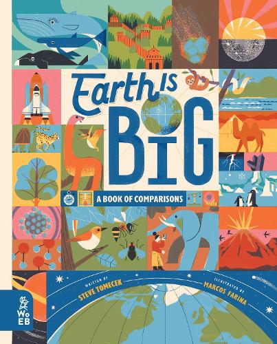 Бумажная книга «Earth is Big: A Book of Comparisons», автор Стив Томечек - фото №1