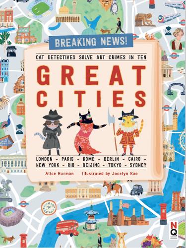Бумажная книга «Cat Detectives Save Art Crimes in Ten Great Cities», автор Элис Харман - фото №1
