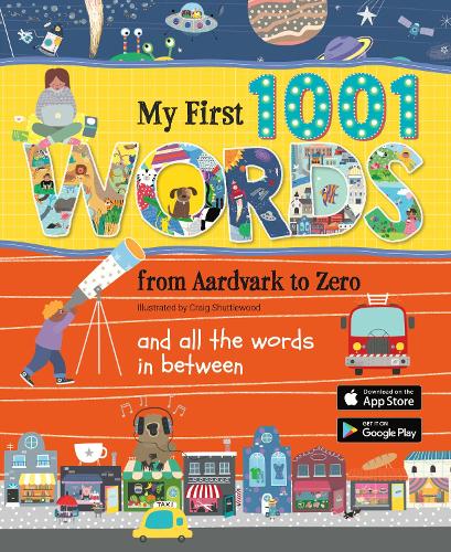 Бумажная книга «MY FIRST 1001 WORDS: From Aardvark to Zero and all the words in between», автор Элизабет Крэнфорд - фото №1