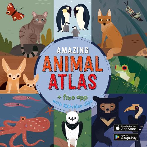 Бумажная книга «The Amazing Animal Atlas», автор Энн Макрей - фото №1