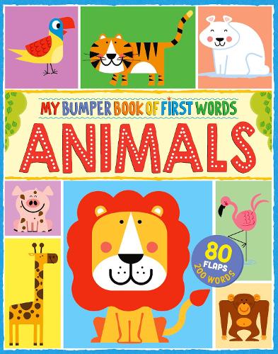 Бумажная книга «My First Bumper Book of Animal Words: 80 flaps, 200 words», автор Энн Макрей - фото №1