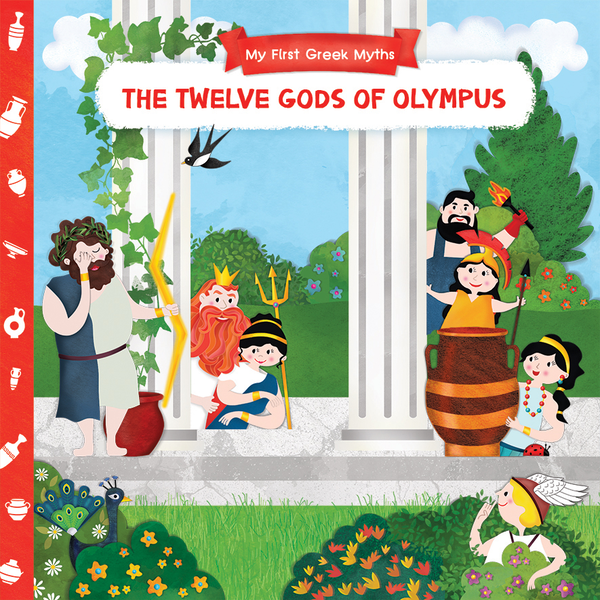 Паперова книга «The Twelve Gods of Olympus» - фото №1