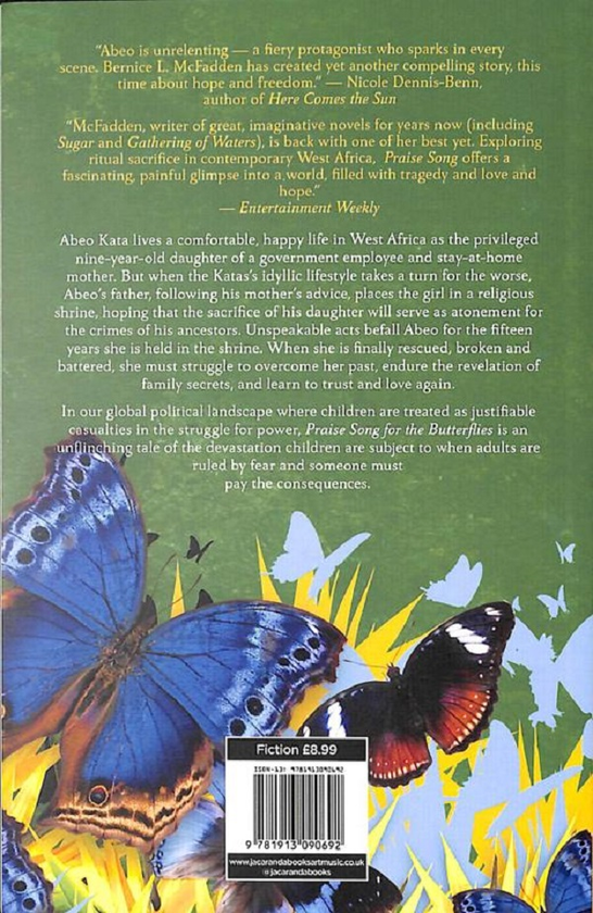 Бумажная книга «Praise Song For The Butterflies», автор Бернис Макфадден - фото №1