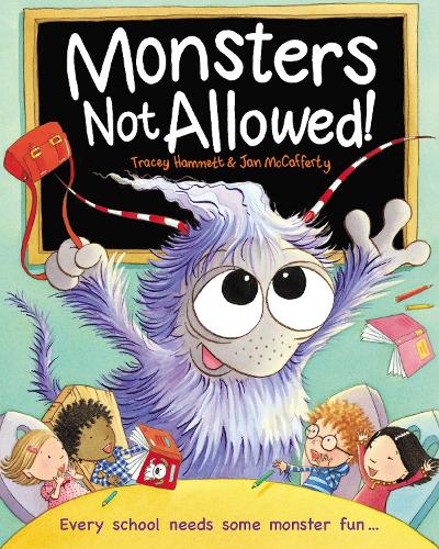 Бумажная книга «Monsters Not Allowed!», автор Трейси Хэмметт - фото №1