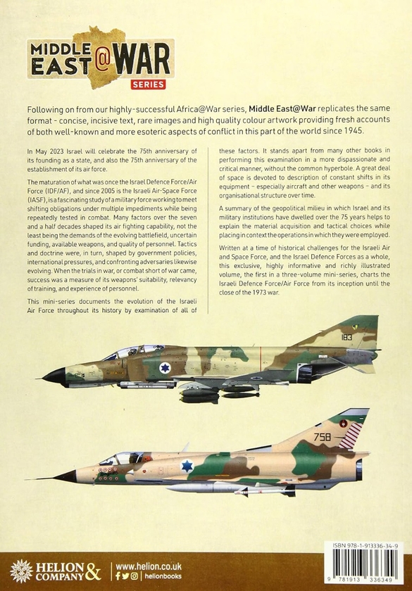 [object Object] «75 Years of the Israeli Air Force Volume 1», автор Білл Нортон - фото №2 - мініатюра