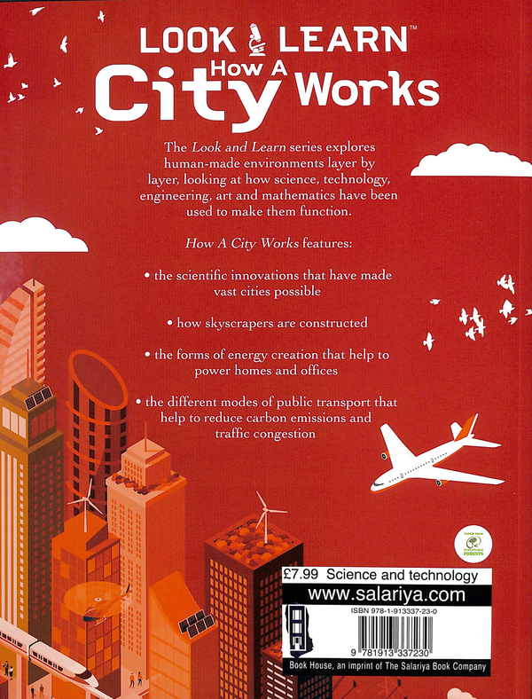 Бумажная книга «Look & Learn. How A City Works», автор Алекс Вулф - фото №1