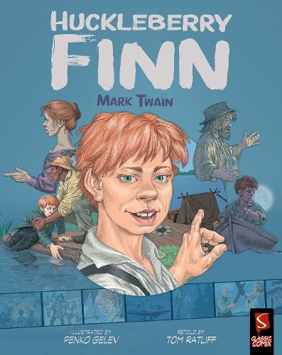 Паперова книга «Huckleberry Finn», автор Том Ретліфф - фото №1