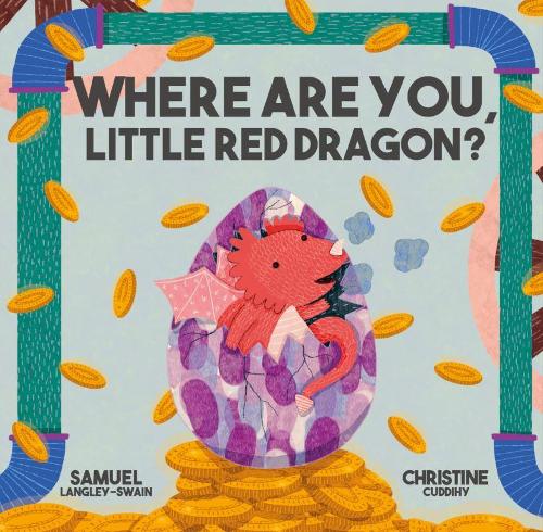 Паперова книга «Where Are You Little Red Dragon?», автор Семюел Ленглі-Свейн - фото №1