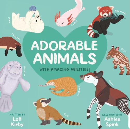 Паперова книга «Adorable Animals With Amazing Abilities», автор Лол Кірбі - фото №1