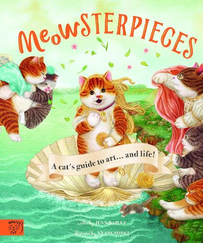 Бумажная книга «Meowsterpieces: A cat's guide to art», автор Дженн Бейли - фото №1