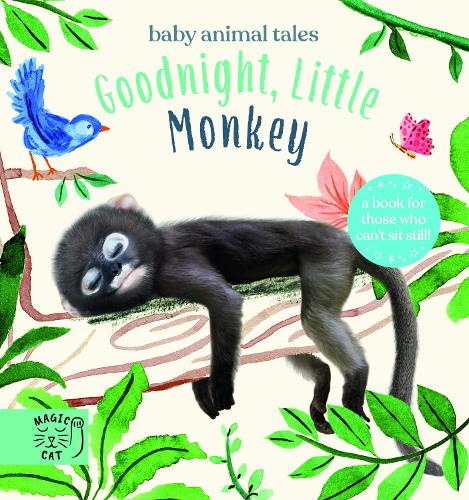 Паперова книга «Goodnight, Little Monkey: A book for those who can’t sit still», автор Аманда Вуд - фото №1