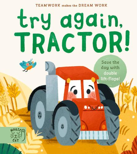 [object Object] «Try Again, Tractor!: Double-Layer Lift Flaps for Double the Fun!», автор Дженнифер Экфорд - фото №1