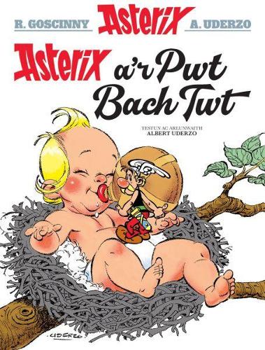 Бумажная книга «Asterix a'r Pwt Bach Twt», автор Альберт Удерзо - фото №1