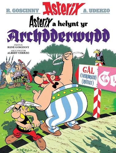 Бумажная книга «Asterix a Helynt yr Archdderwydd», автор Рене Госинни - фото №1