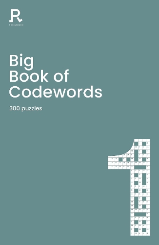 [object Object] «Big Book of Codewords Book 1: a bumper codeword book for adults containing 300 puzzles», автор Richardson Puzzles and Games - фото №1