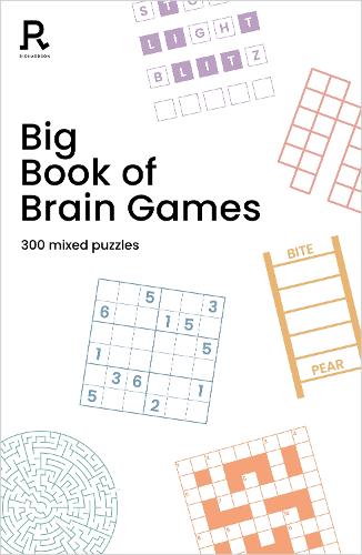 [object Object] «Big Book of Brain Games: a bumper mixed puzzle book for adults containing 300 puzzles», автор Richardson Puzzles and Games - фото №1