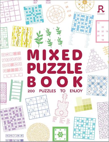 Бумажная книга «Mixed Puzzle Book: An absorbing collection of 200 mixed puzzles for adults», автор Richardson Puzzles and Games - фото №1
