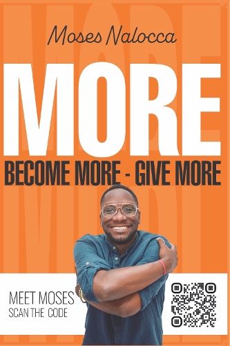 Паперова книга «MORE: Become more - Give more», автор Мозес Налокка - фото №1