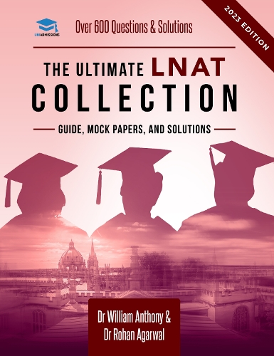 Бумажная книга «The Ultimate LNAT Collection: 3 Books In One, 600 Practice Questions & Solutions, Includes 4 Mock Papers, Detailed Essay Plans, Law National Aptitude Test, Latest Edition», автор Рохан Агарвал - фото №1
