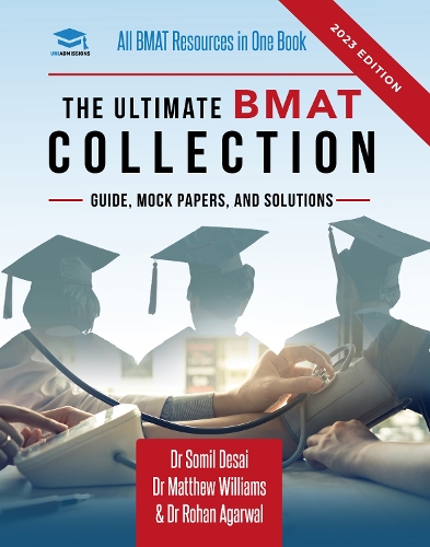Бумажная книга «The Ultimate BMAT Collection: 5 Books In One, Over 2500 Practice Questions & Solutions, Includes 8 Mock Papers, Detailed Essay Plans, BioMedical Admissions Test, UniAdmissions», автор Рохан Агарвал - фото №1