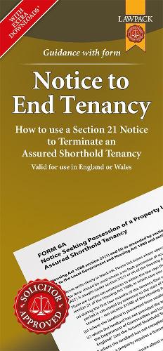 [object Object] «Notice to End Tenancy: How to use a Section 21 Notice to terminate an Assured Shorthold Tenancy», автор Лоупак - фото №1