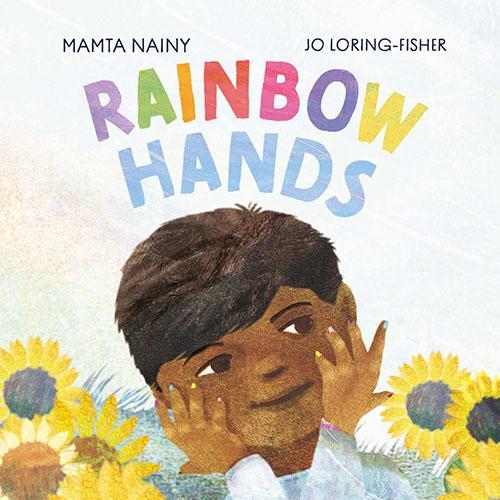 Паперова книга «Rainbow Hands», автор Мамта Наіні - фото №1