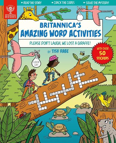 Бумажная книга «Please Don't Laugh, We Lost a Giraffe! [Britannica's Amazing Word Activities]», автор Тиш Рабе - фото №1