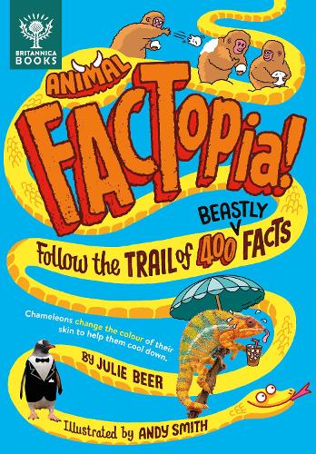 Бумажная книга «Animal FACTopia!: Follow the Trail of 400 Beastly Facts [Britannica]», автор Джули Бир - фото №1