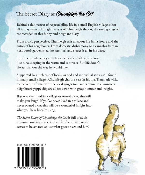 Paper book «The Secret Diary of Chumleigh the Cat», author Paul Lawrence - фото №1
