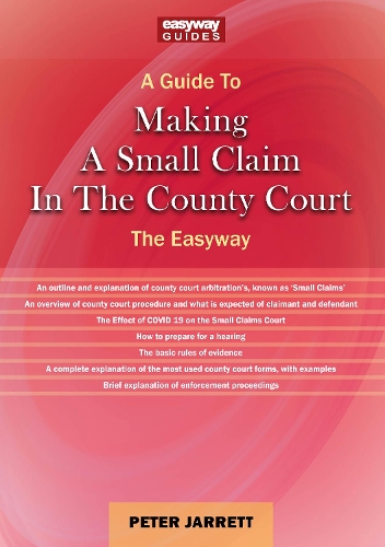 Паперова книга «Making A Small Claim In The County Court», автор Пітер Джарретт - фото №1